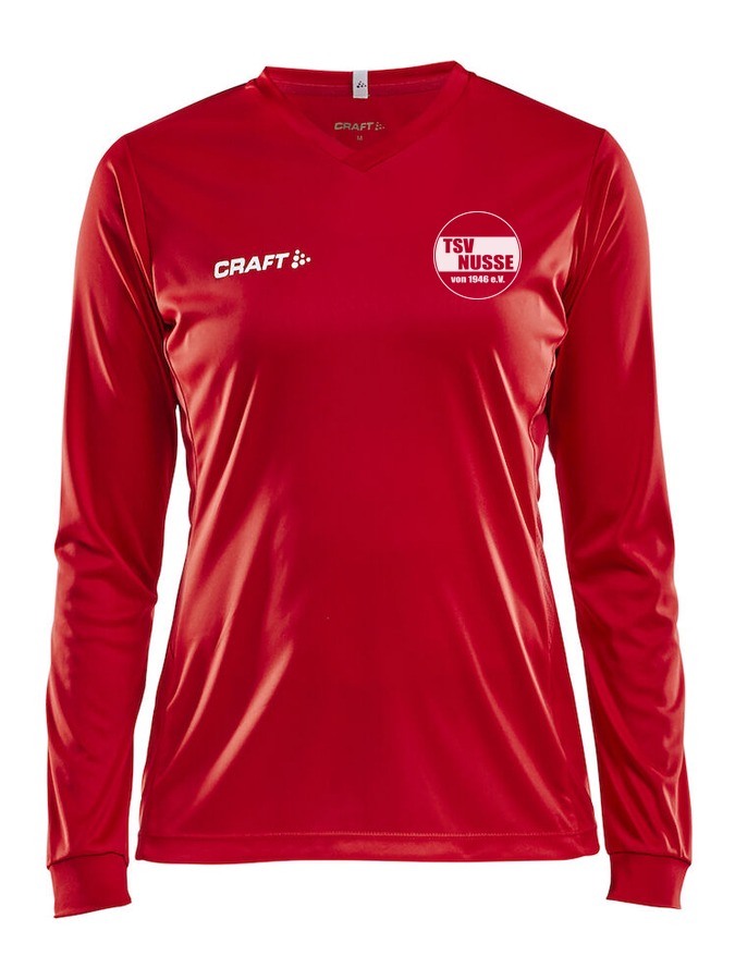 Craft Squad Go Trikot Solid Langarm-Trikot Damen