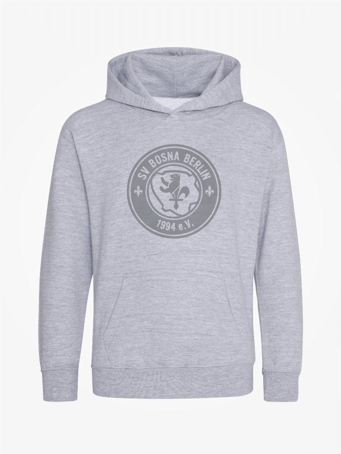 Hoodie All Grey Kids Unisex