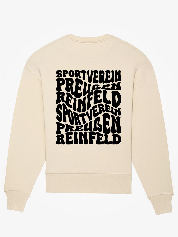 Sweatshirt Oversized Wavy Herren