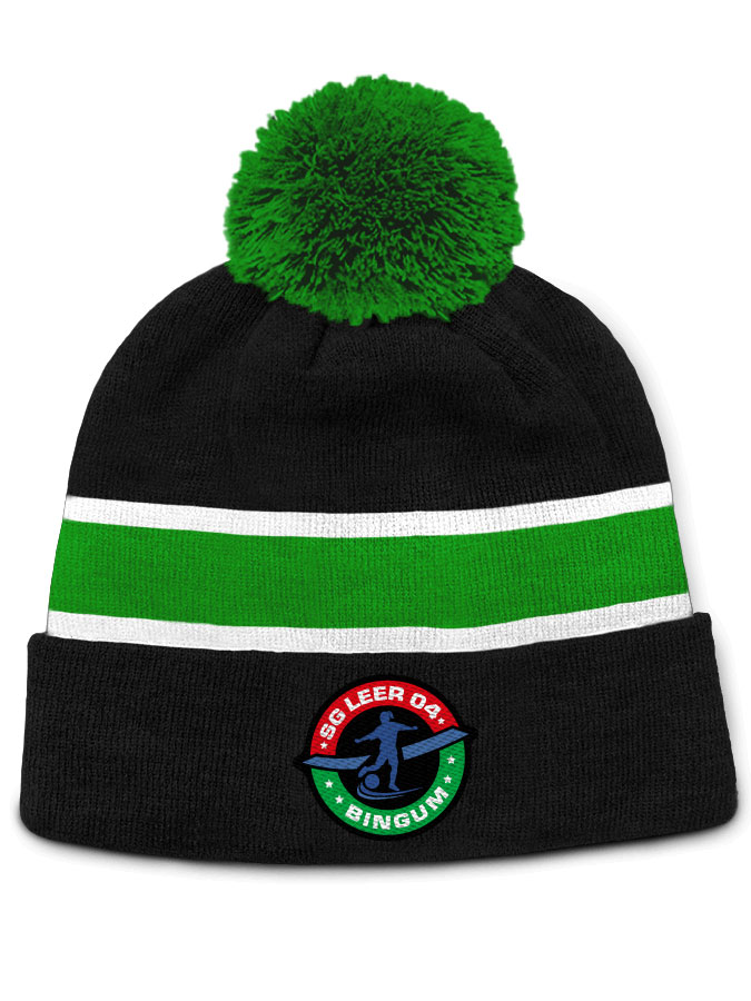 Bommelmütze Sticklogo