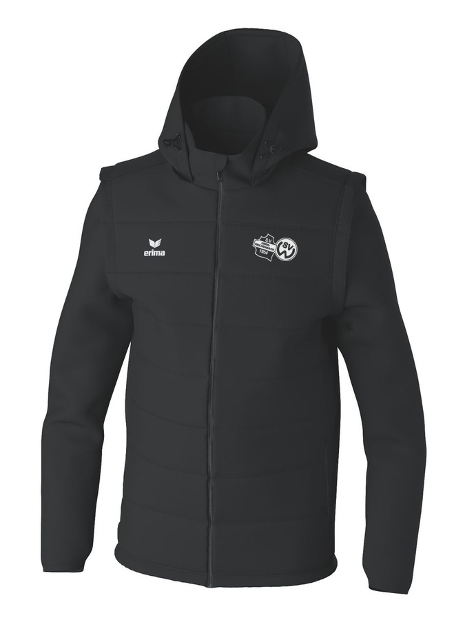 Erima Team Jacke mit abnehmbaren Ärmeln