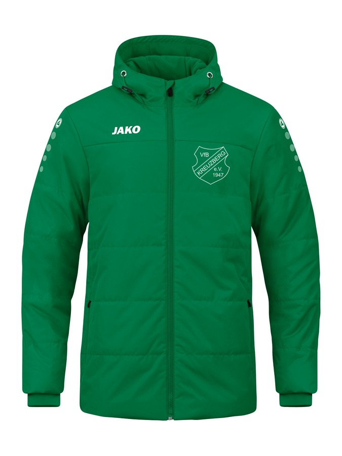 Jako Coachjacke Team mit Kapuze