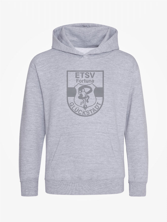 Hoodie All Grey Kids Unisex