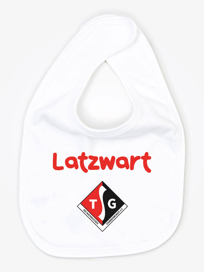 Babylätzchen Latzwart