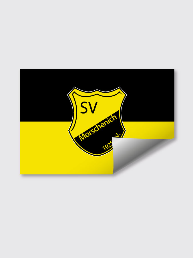 Aufkleber DIN A7 Logo