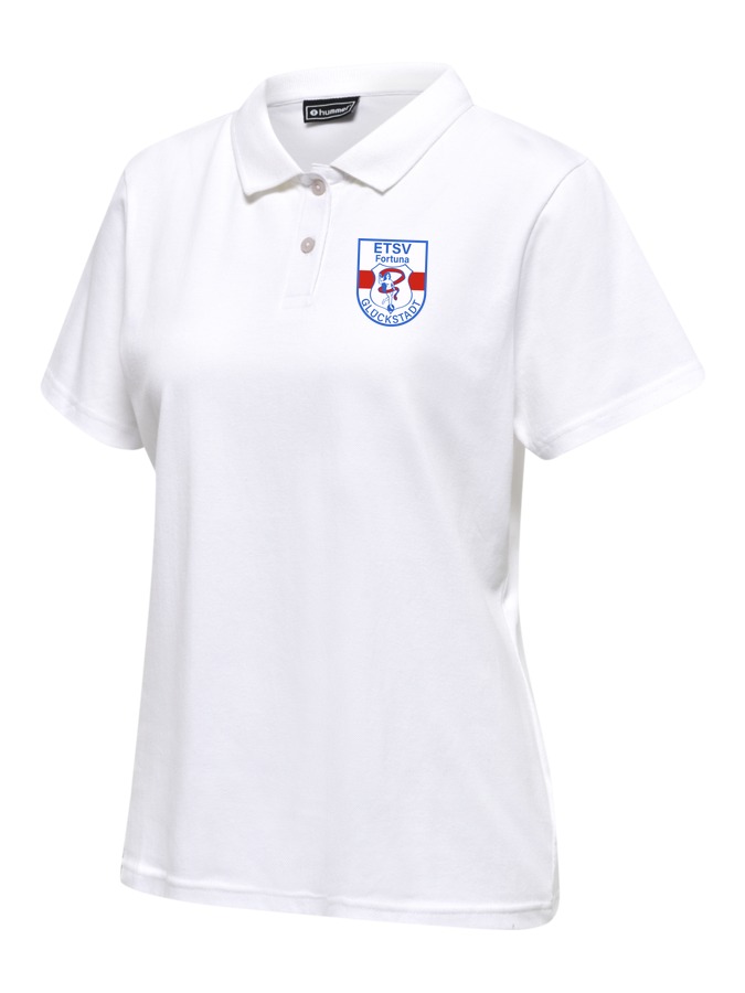 Hummel Red Classic Polo Damen
