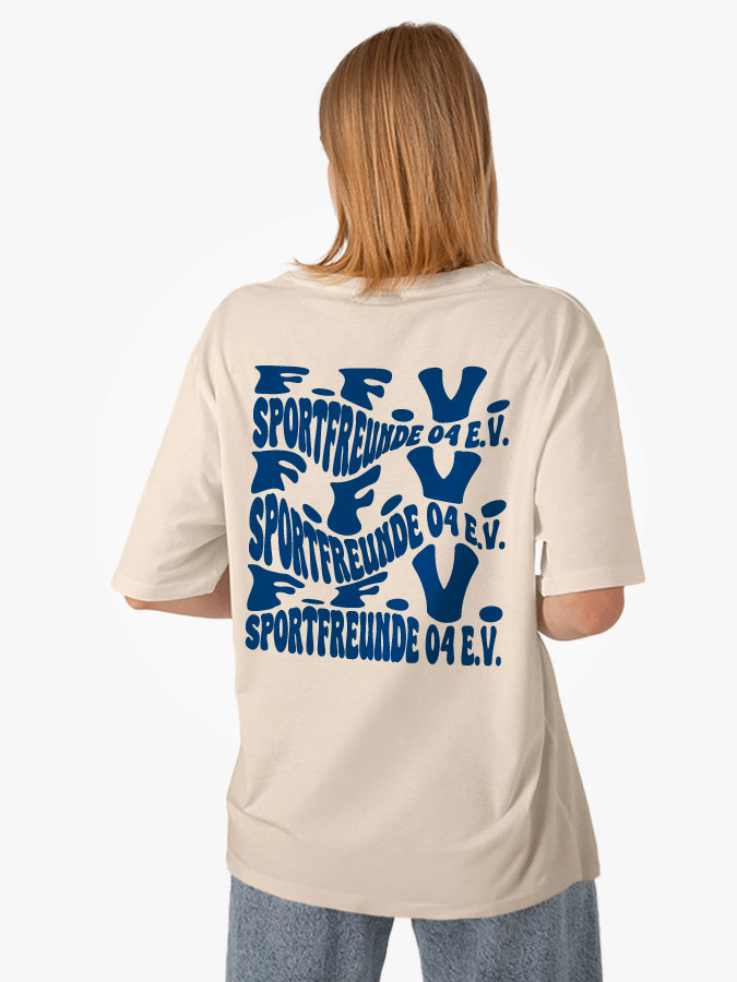 Oversized Shirt Wavy Unisex