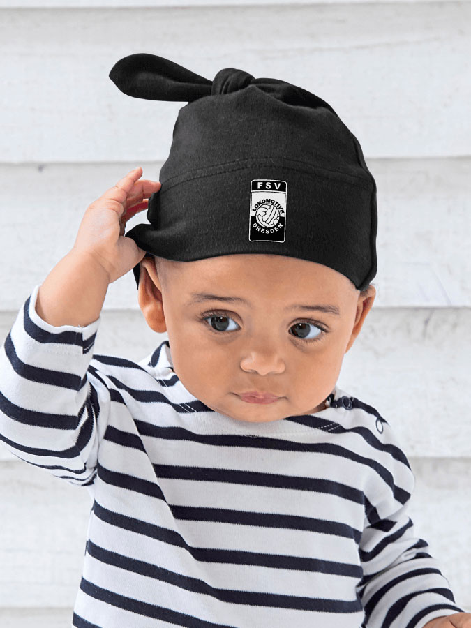 Babymütze Logo