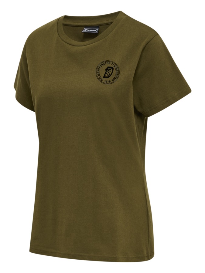 Hummel Red Heavy T-Shirt Damen