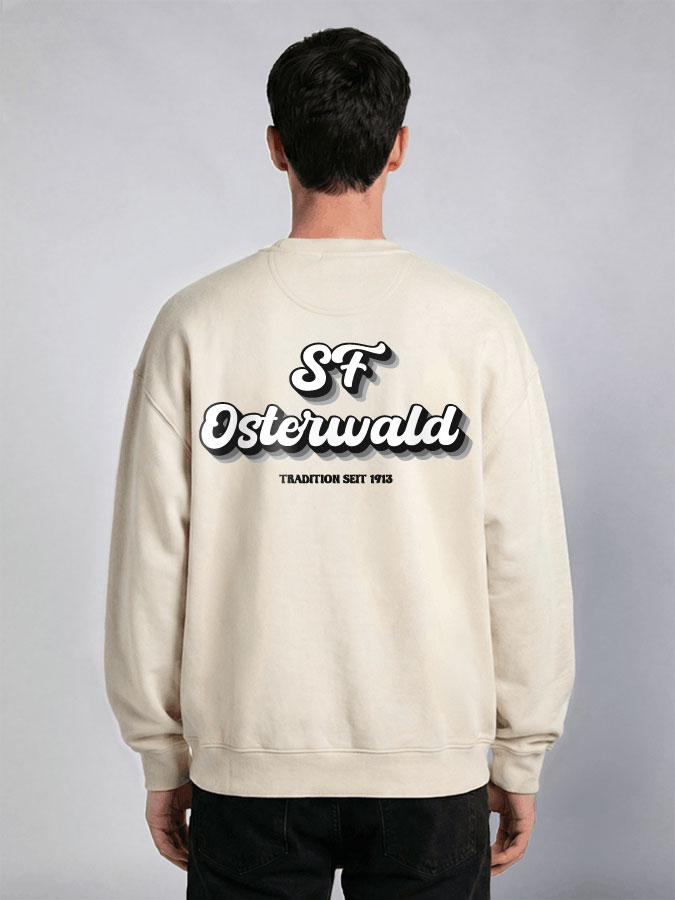 Oversized Sweater Vintage Herren