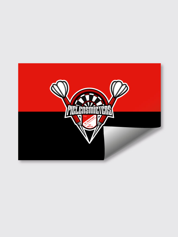Aufkleber DIN A7 Logo