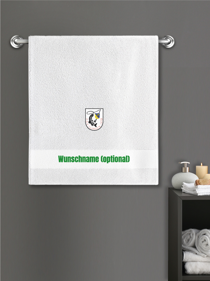 Badehandtuch Team Sticklogo