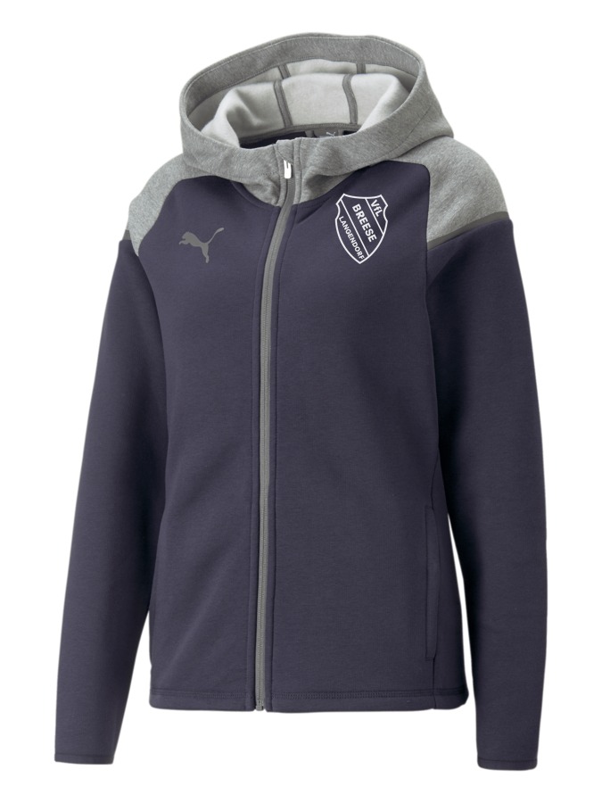 PUMA teamCUP Casuals Kapuzenjacke Damen