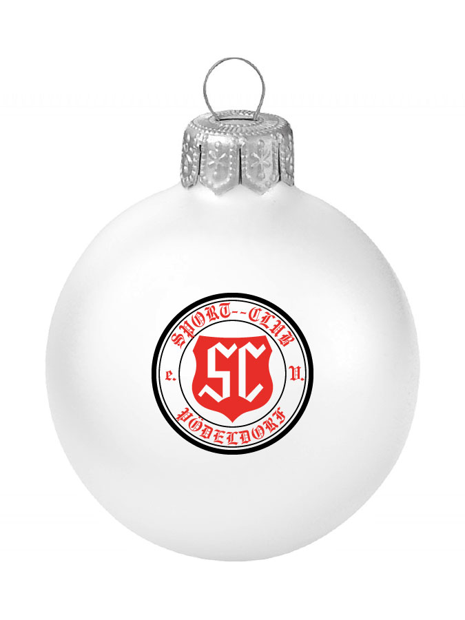 Weihnachtskugel Logo 8cm