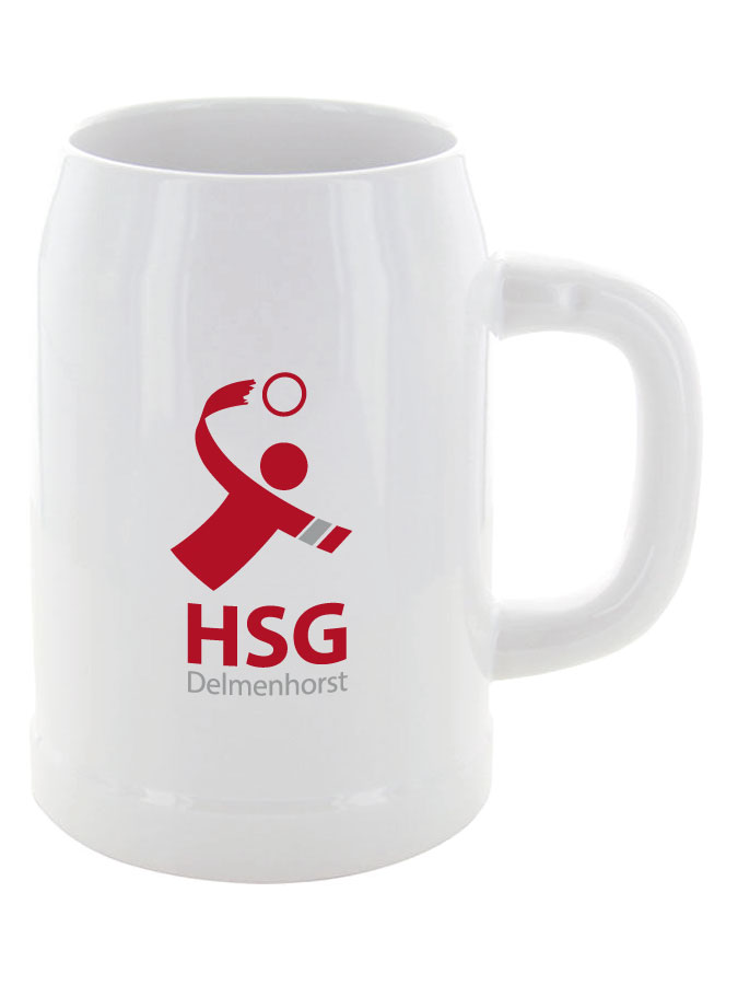 Bierkrug 0,5l Logo