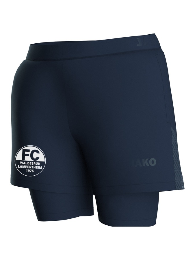 Jako 2-in-1-Short Power Damen