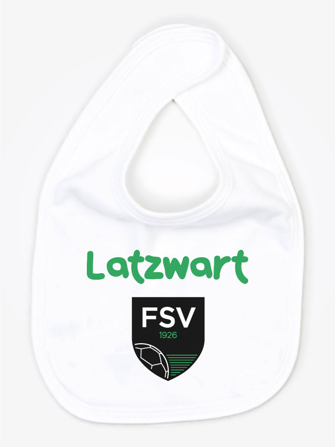 Babylätzchen Latzwart