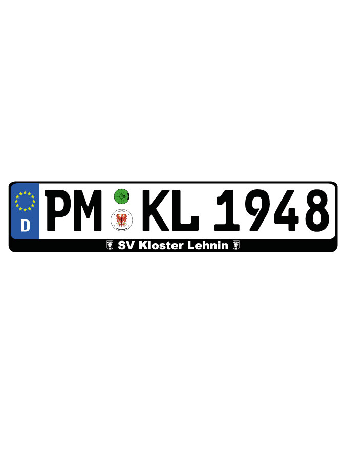 Kennzeichenhalter Kalden (2er Set)