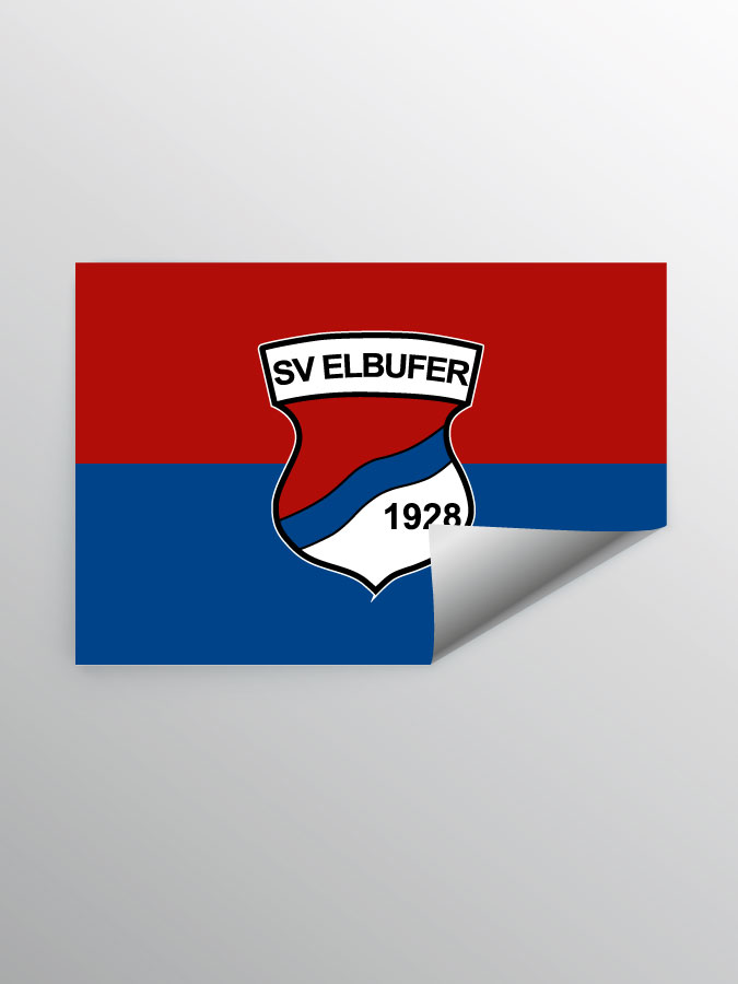 Aufkleber DIN A7 Logo