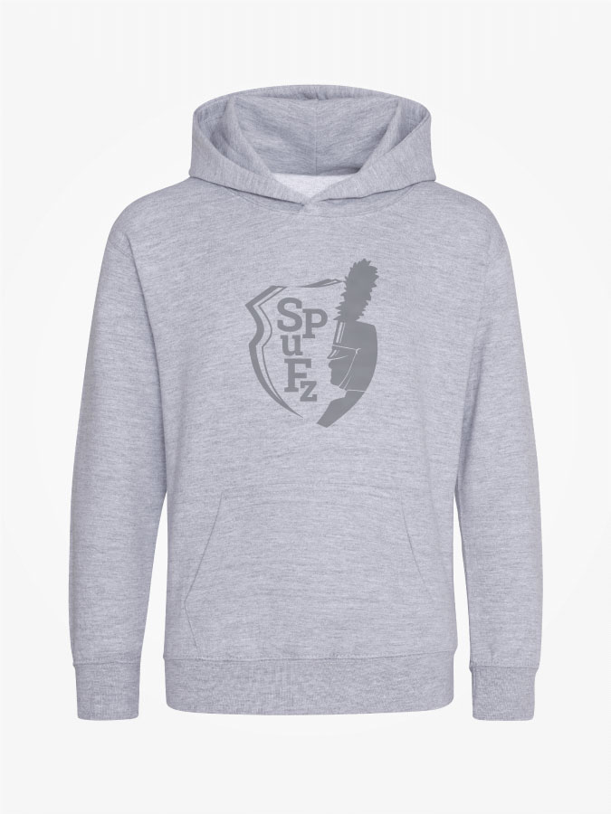 Hoodie All Grey Kids Unisex