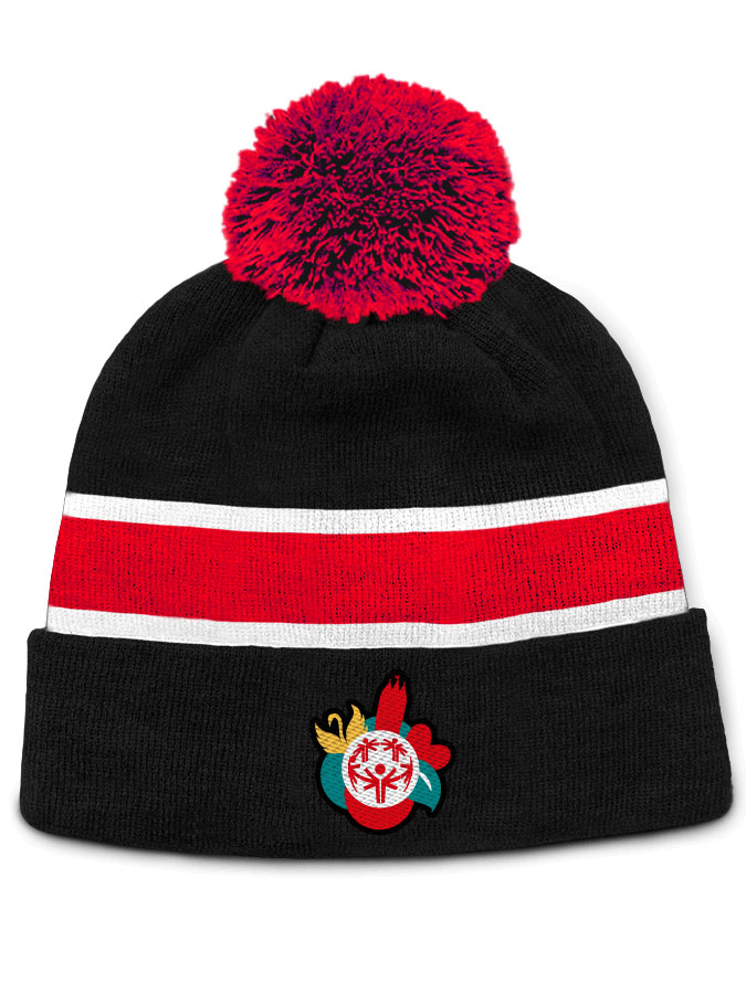 Bommelmütze Sticklogo