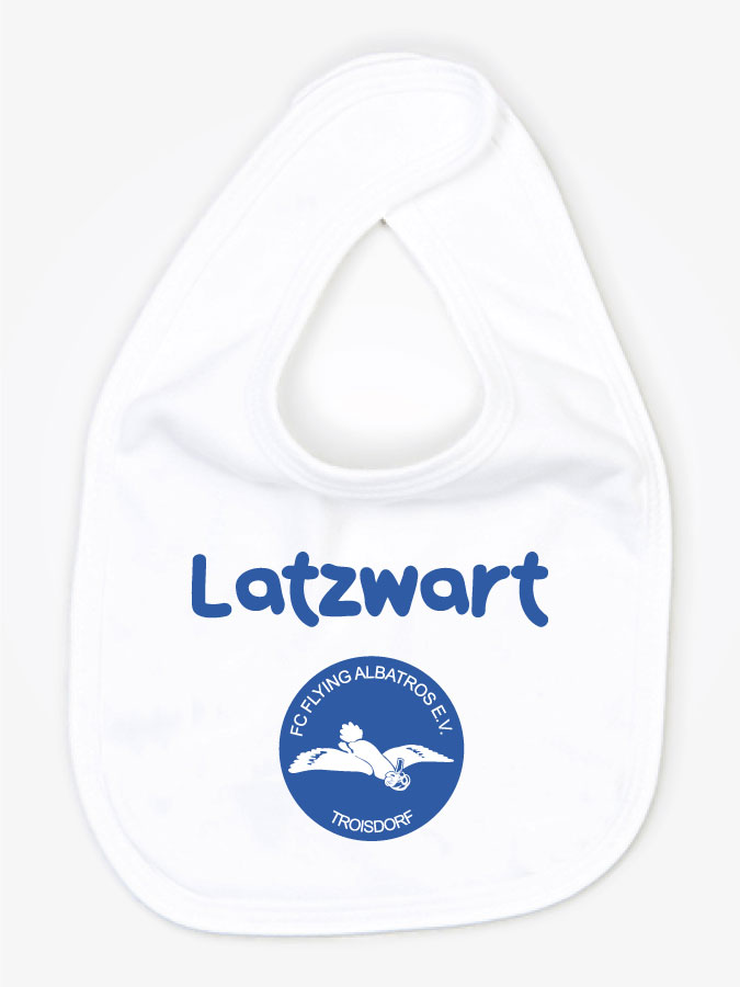 Babylätzchen Latzwart