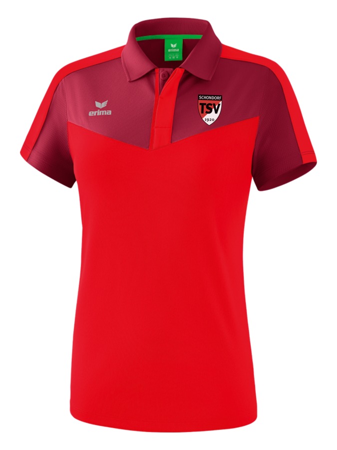 Erima Squad Poloshirt Damen