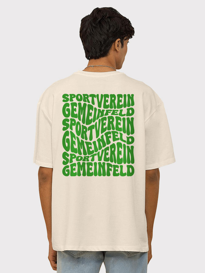 Oversized Shirt Wavy Herren