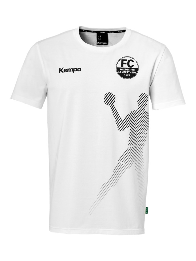Kempa T-Shirt Black & White