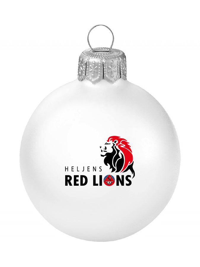 Weihnachtskugel Logo 8cm