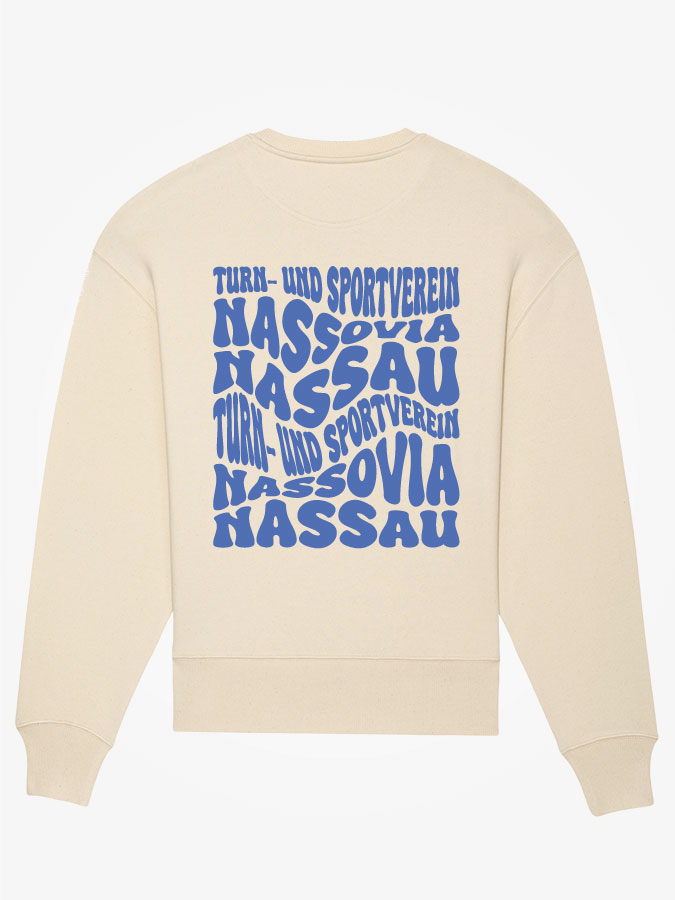 Oversized Sweater Wavy Herren