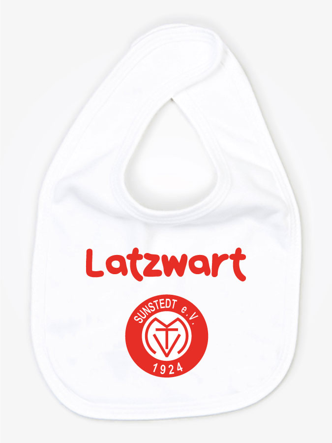Babylätzchen Latzwart