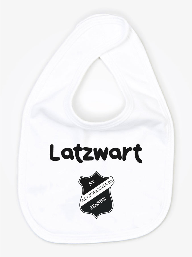 Babylätzchen Latzwart