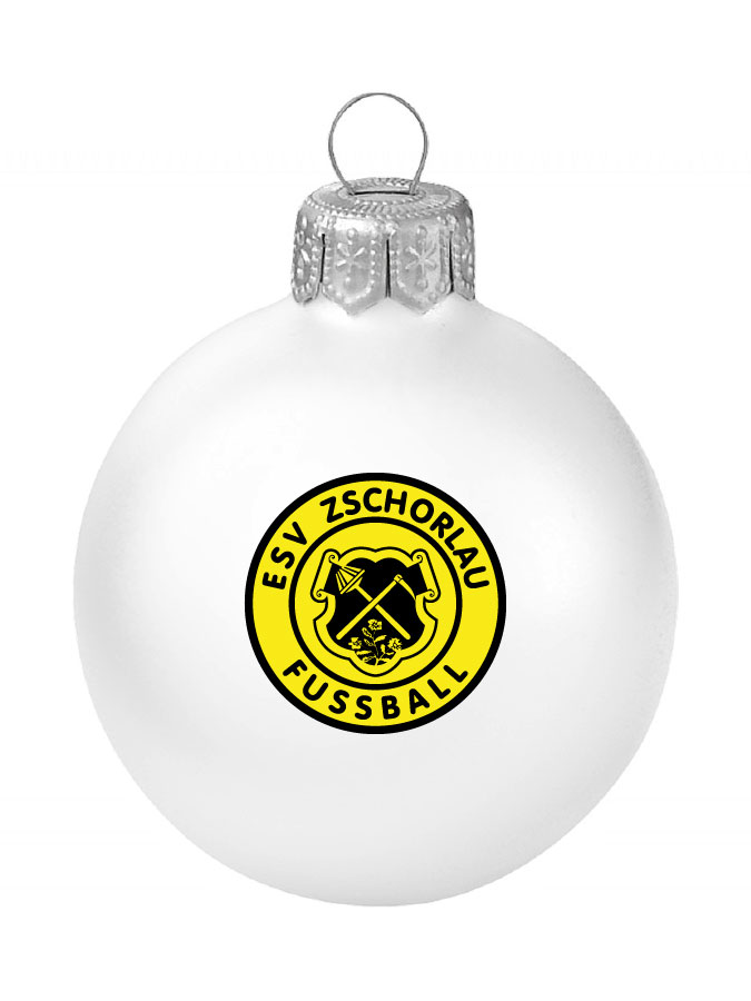 Weihnachtskugel Logo 8cm