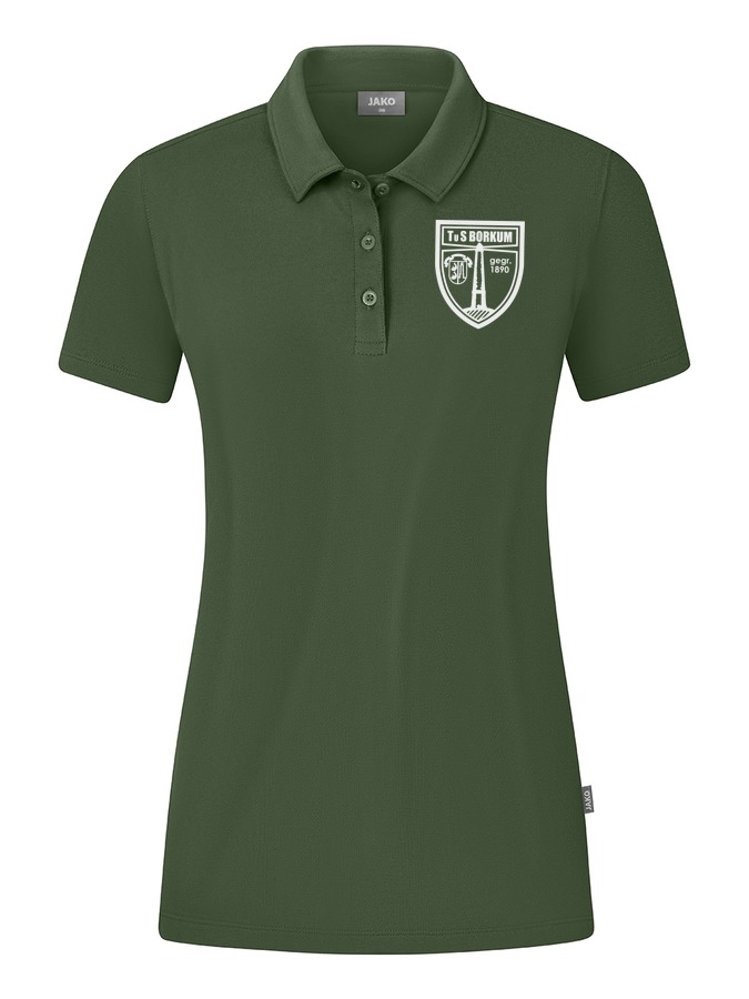 Jako Poloshirt Organic Stretch Damen