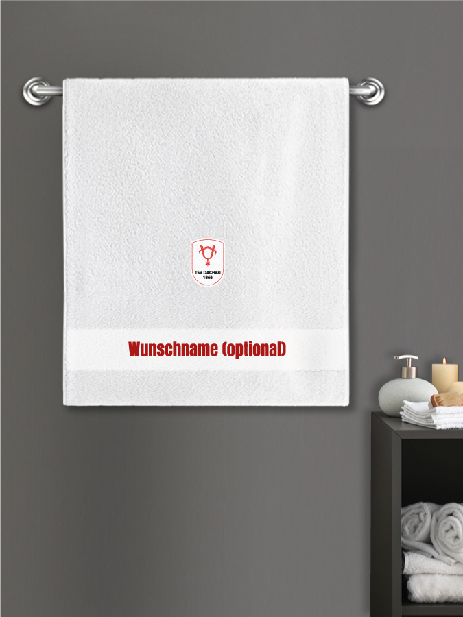 Badehandtuch Team Sticklogo