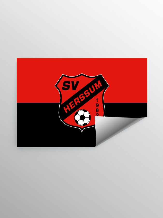Aufkleber DIN A7 Logo