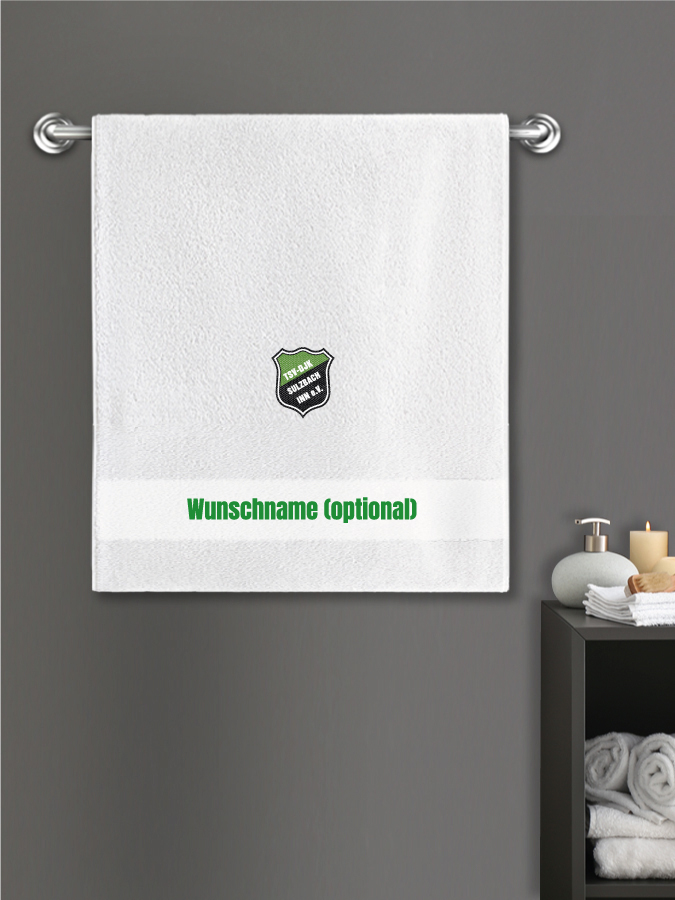 Badehandtuch Team Sticklogo