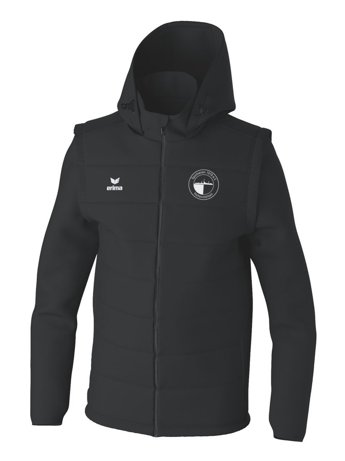 Erima Team Jacke mit abnehmbaren Ärmeln