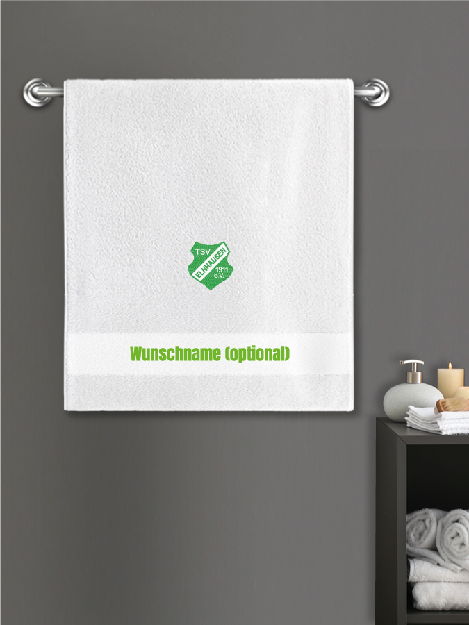 Badehandtuch Team Sticklogo