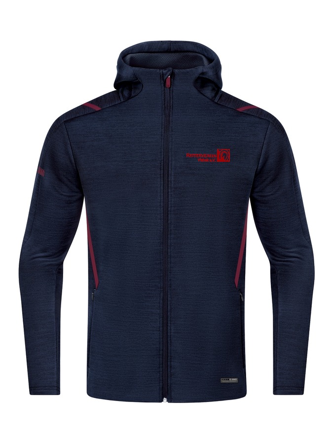 Jako Freizeitjacke Challenge mit Kapuze