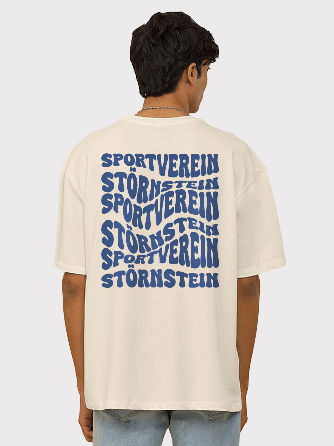 Oversized Shirt Wavy Herren