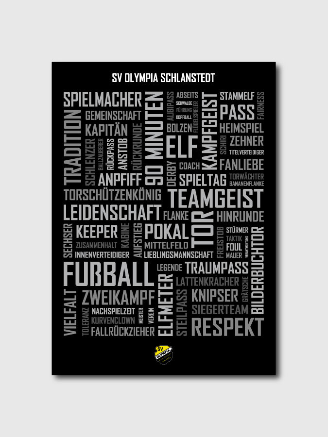 Wandposter Values