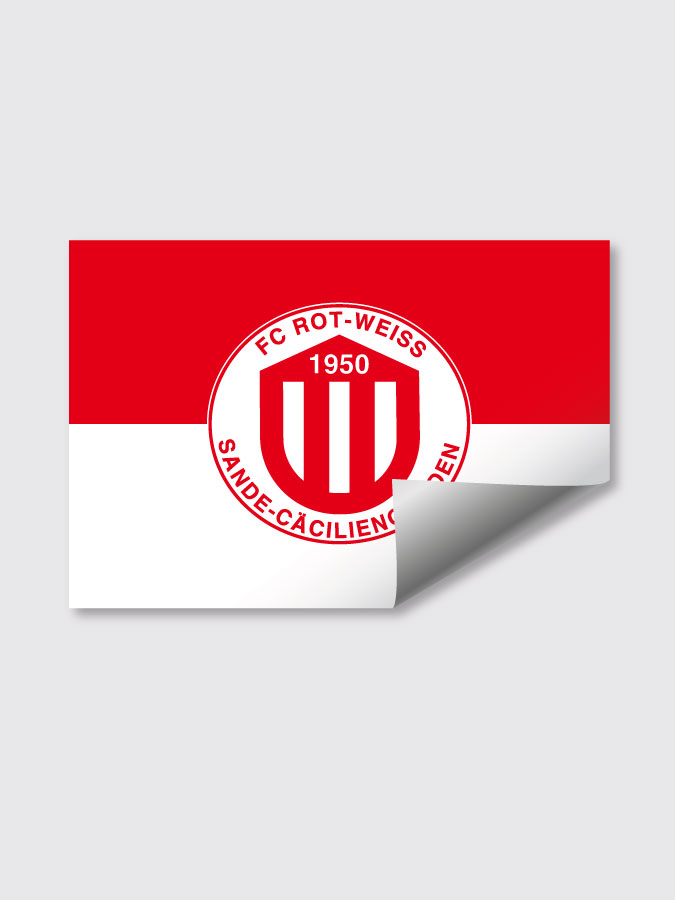 Aufkleber DIN A7 Logo