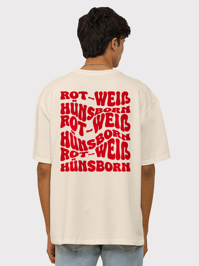 Oversized Shirt Wavy Herren