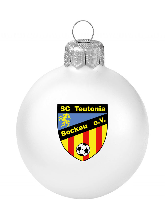 Weihnachtskugel Logo 8cm