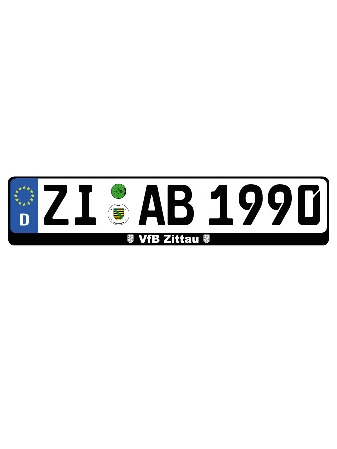 Kennzeichenhalter Kalden (2er Set)