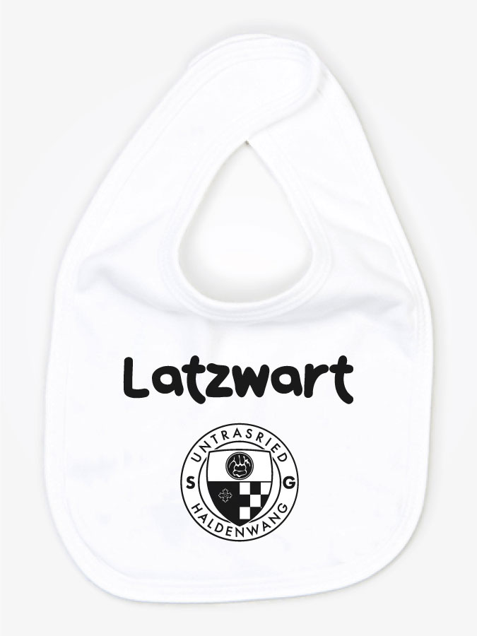 Babylätzchen Latzwart