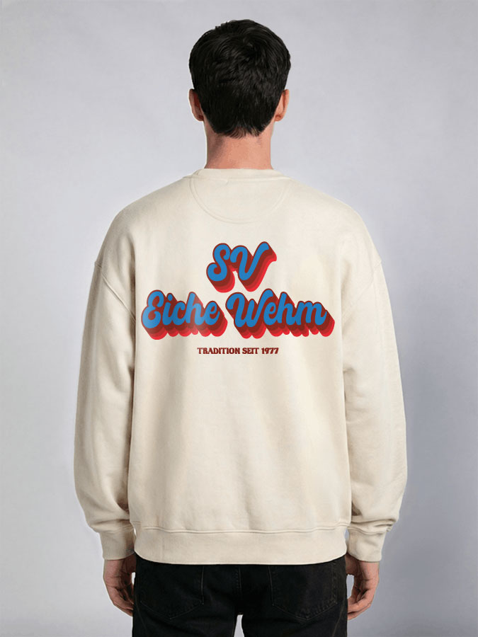 Oversized Sweater Vintage Herren
