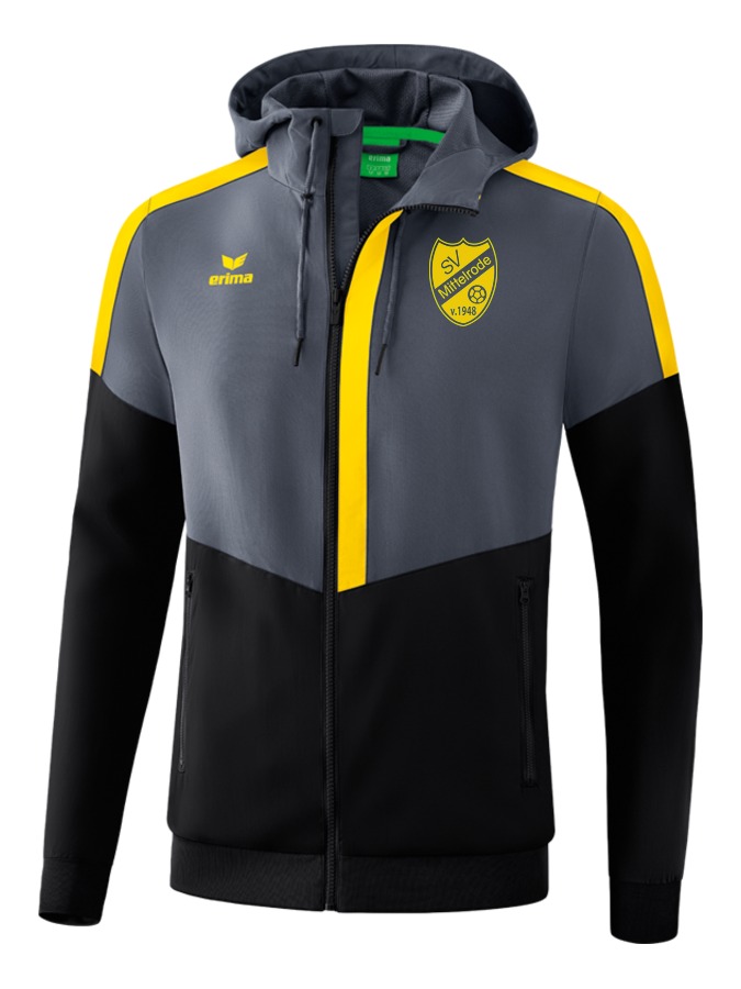 Erima Squad Tracktop Jacke mit Kapuze